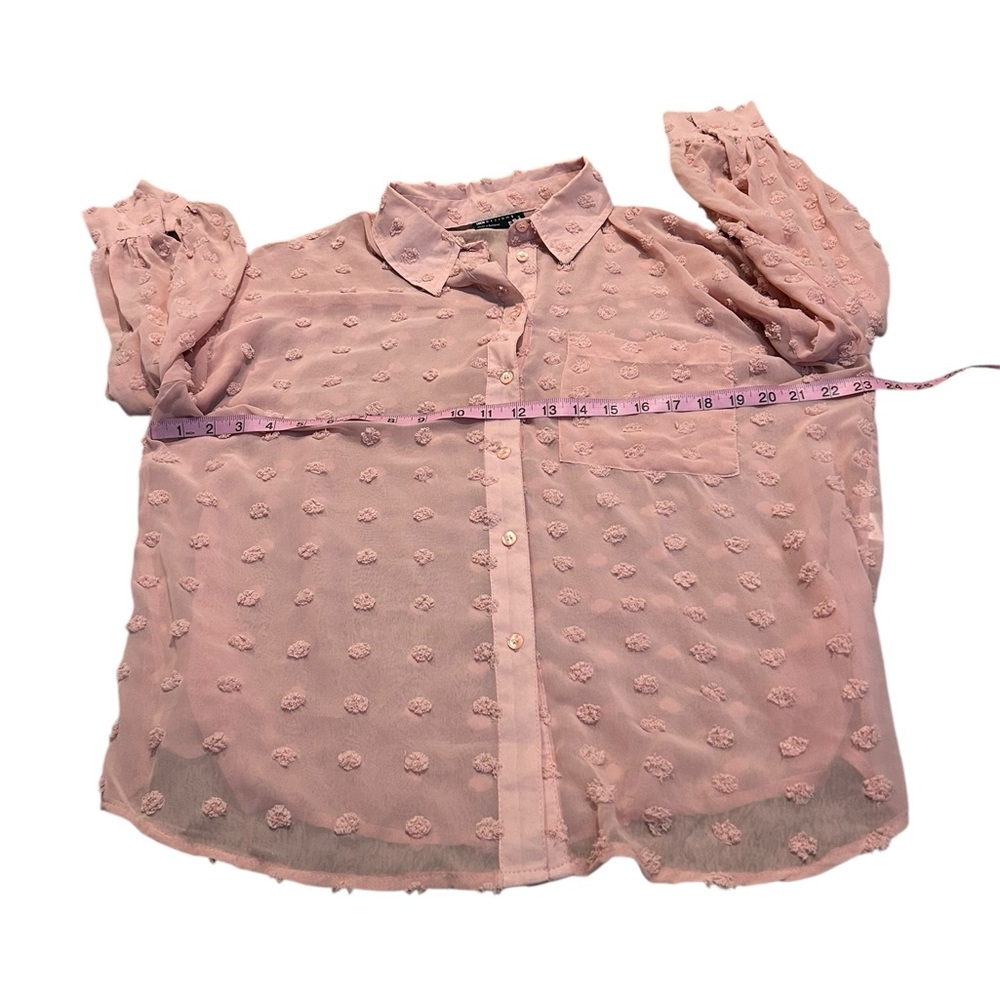 ASOS sheer button down - Picture 3 of 5